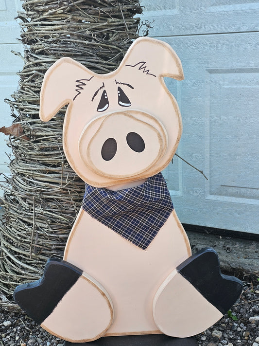 Addition to our Farm Family Collection our Pigs our the perfect country farmhouse design for any front porch or home decor.