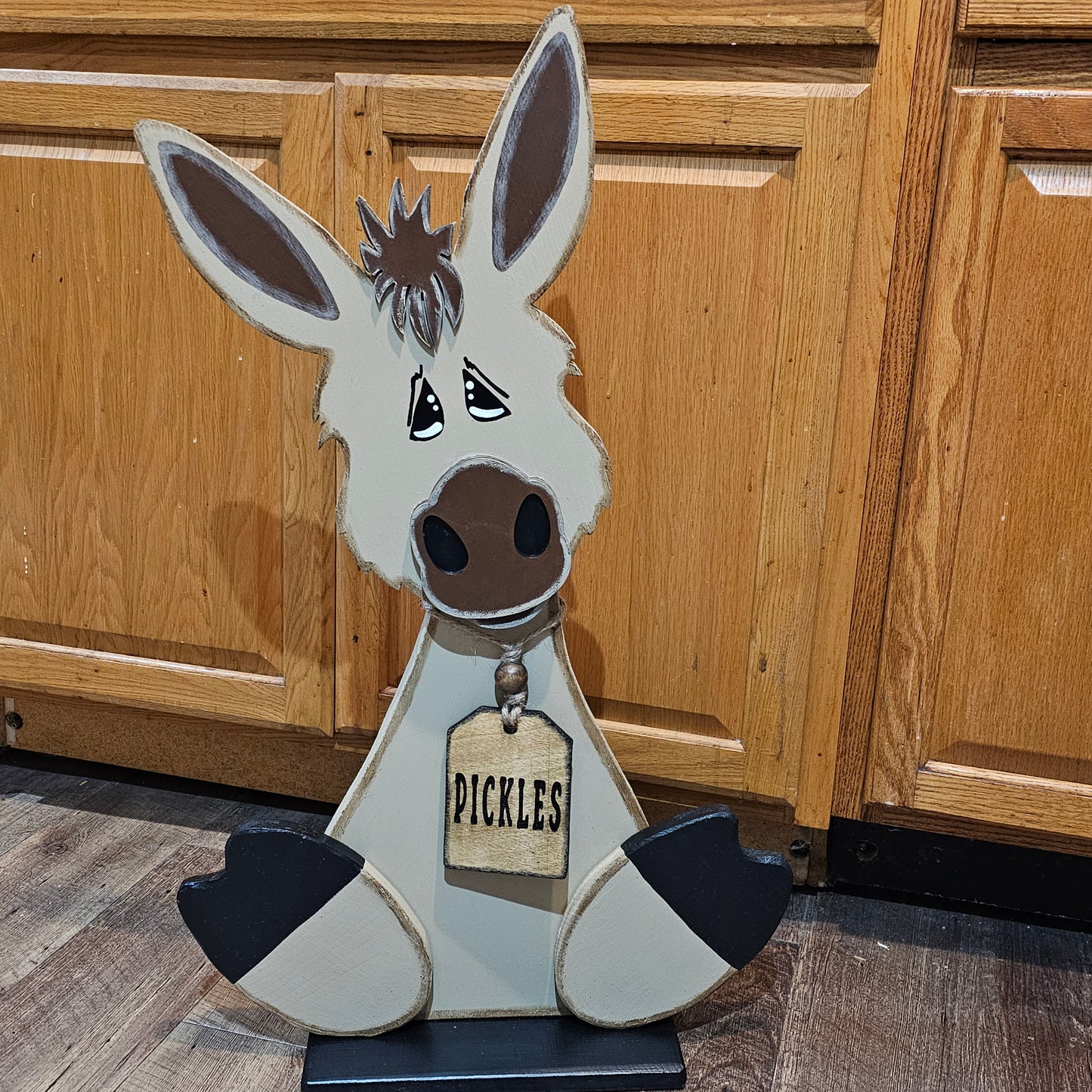 Addition to our Farm Family Collection, our Donkey is perfect country charm for any front porch or home decor.