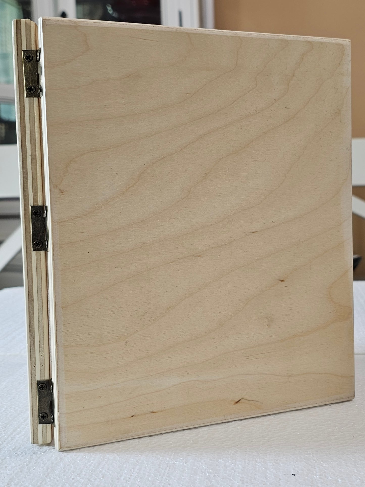 Custom Memorial book stand. The perfect way to remember loved ones.