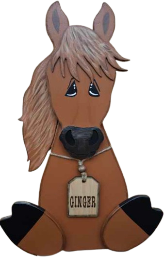 Addition to our Farm Family collection, our adorable Horse is the perfect country charm to any front porch or home decor.