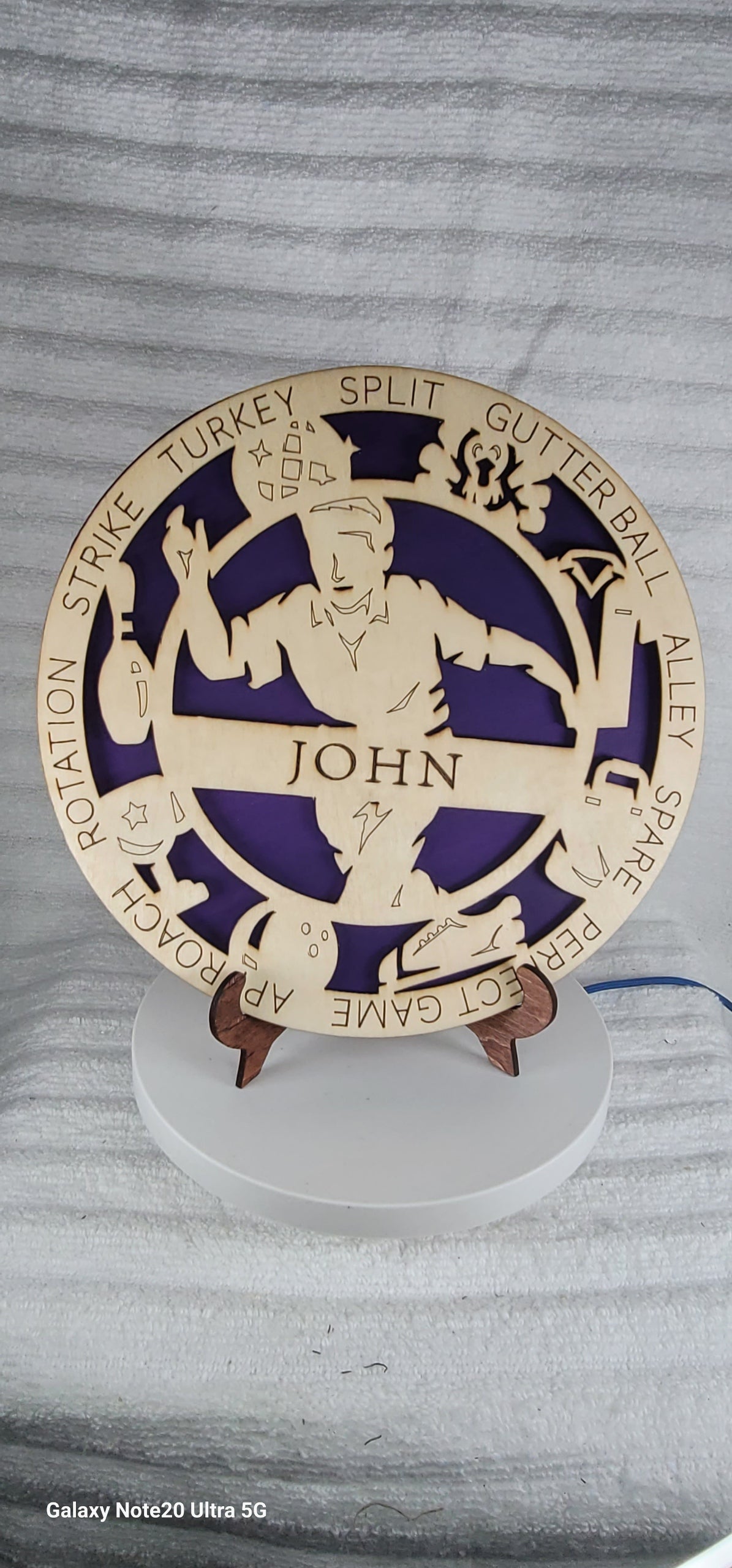 Sports 9" round Plaque