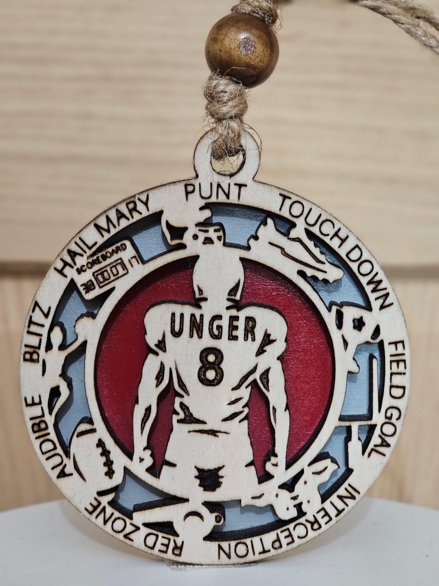 Sports Ornaments, Sports lover, Sports Medallion, Sports plaque, Sports Fanatic, Football