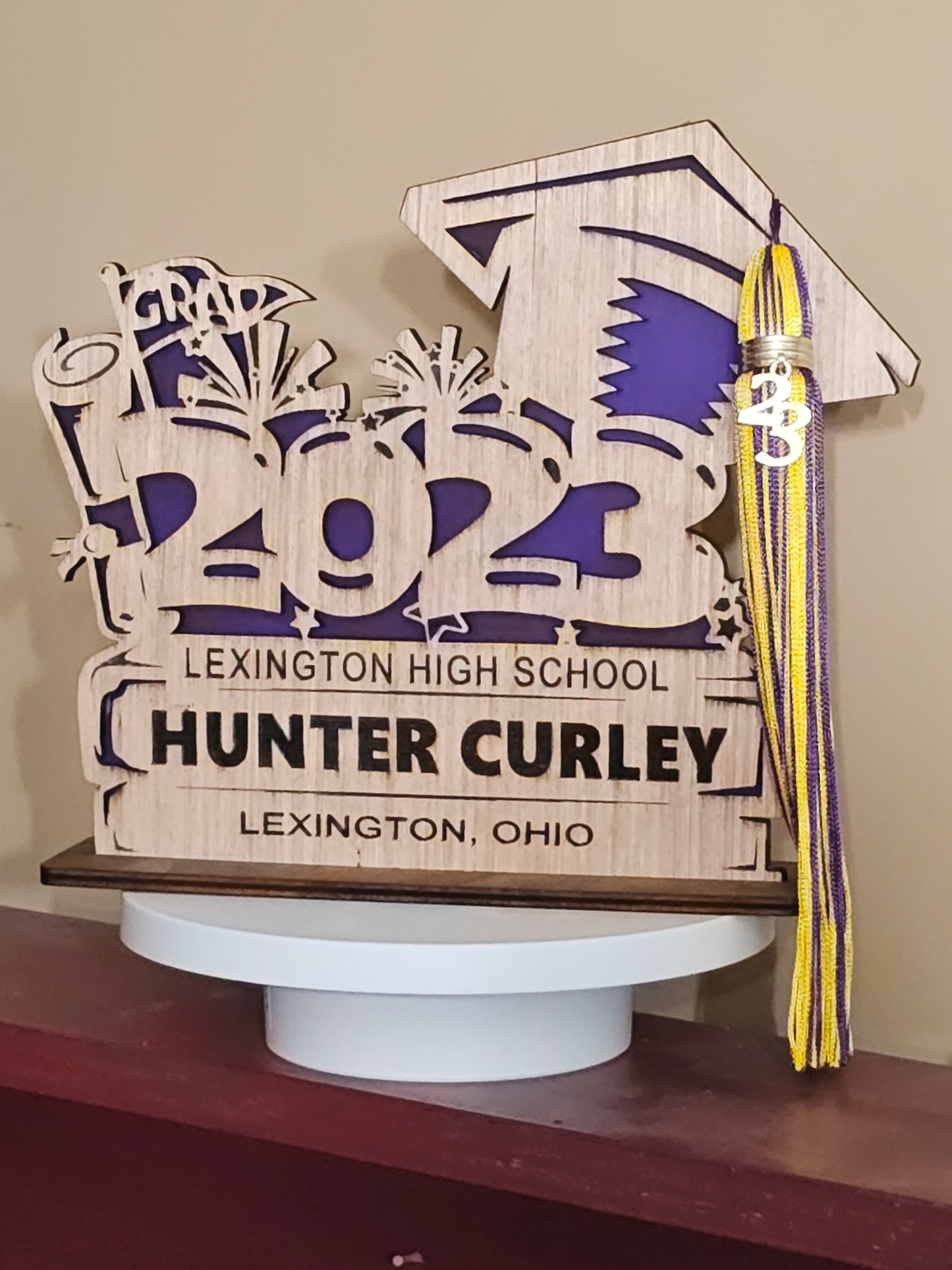 Graduation Tassel Sign