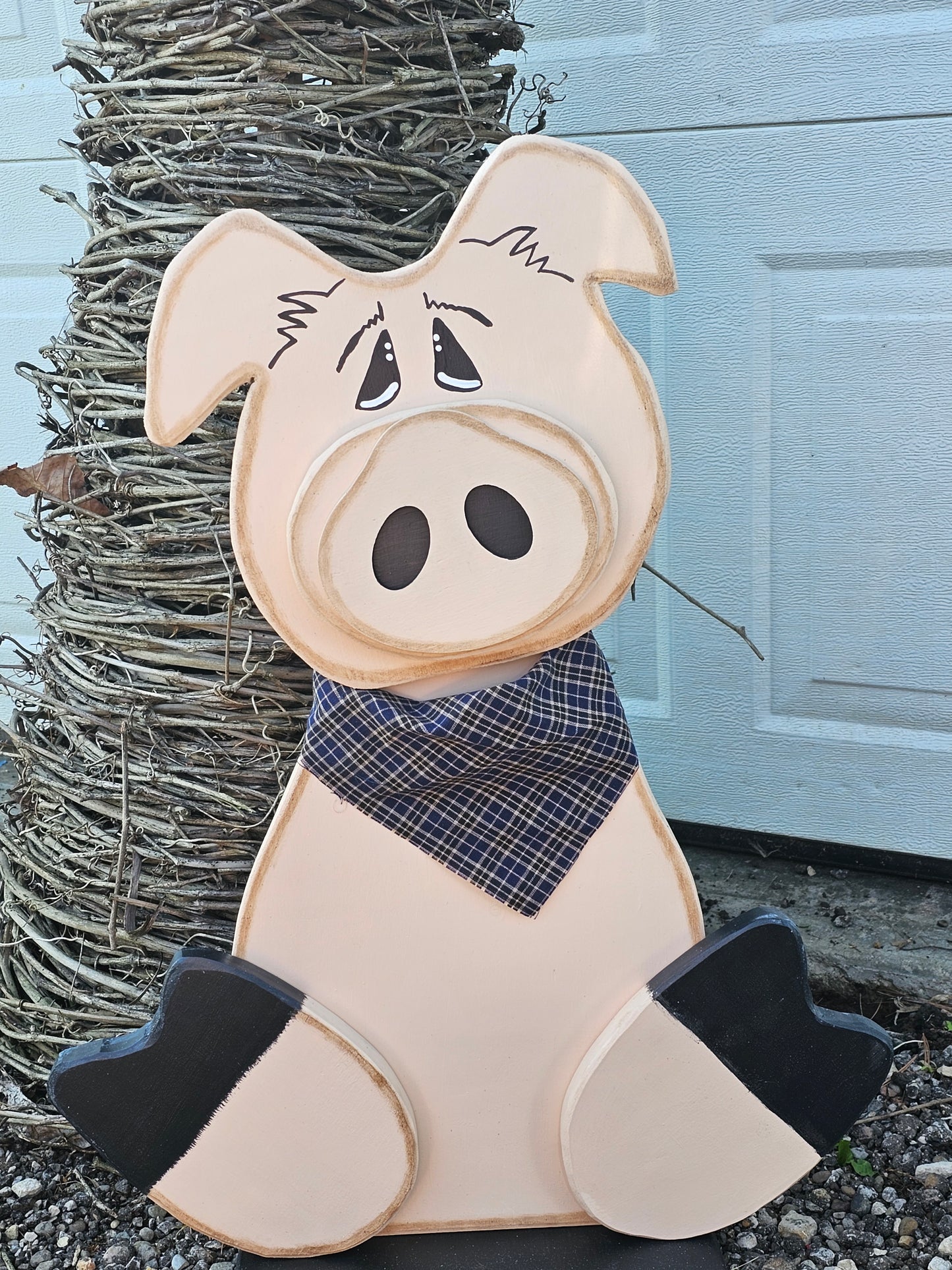 Pigs, Wood Pig, Pig Decor, Porch Pig, Farm animals, Pig Farm, Pig Animal,