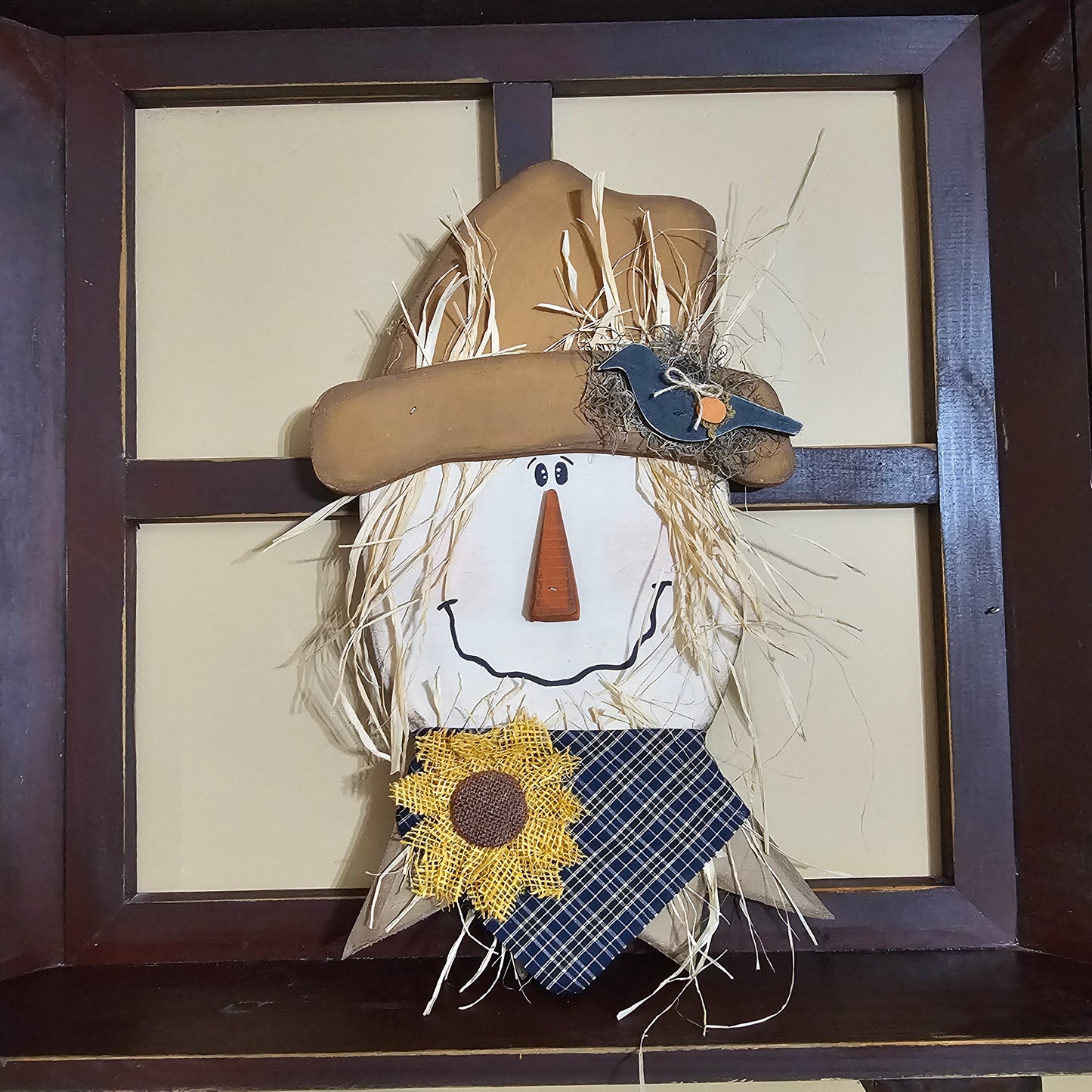 Scarecrow Door Hanger, Scarecrow Wall Hanger, Scarecrow, Fall, Fall Decor, Scarecrow Decor, Harvest, Autumn decor,