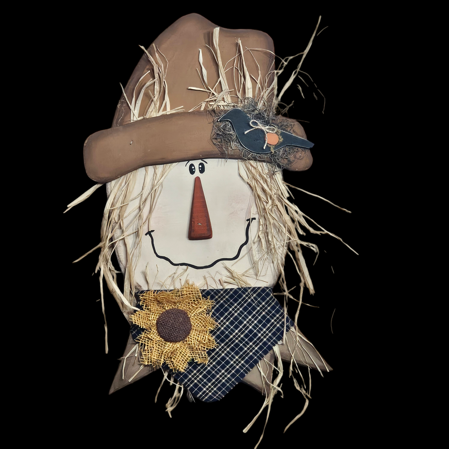 Scarecrow Door Hanger, Scarecrow Wall Hanger, Scarecrow, Fall, Fall Decor, Scarecrow Decor, Harvest, Autumn decor,